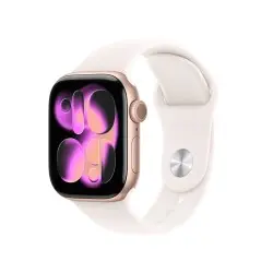 Watch 11 42 mm Or rose Bracelet Lumière stellaire S/M Apple en gros B2B 📦