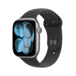 Watch 11 Cell 46mm Gris sidéral Bracelet Sport noir M/L Apple en gros B2B 📦