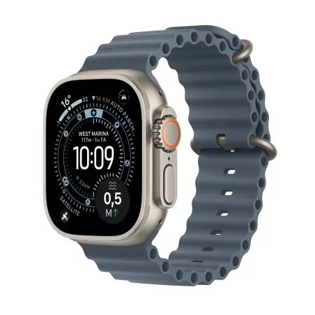 Watch Ultra 3 Cell 49mm Titane naturel Bracelet ocean Bleu náutico — prix de gros B2B