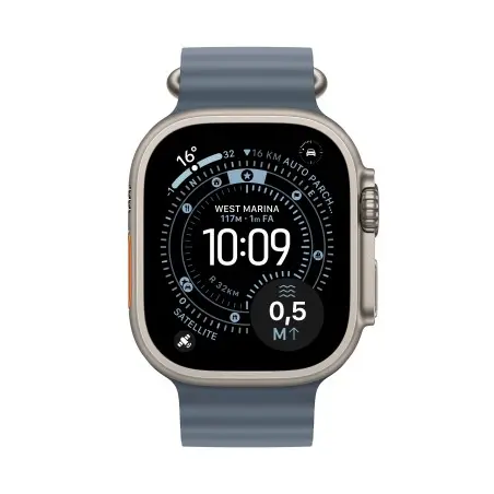 Watch Ultra 3 Cell 49mm Titane naturel Bracelet ocean Bleu náutico — prix de gros B2B