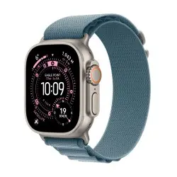 Watch Ultra 3 Cell 49mm Titane naturel Bracelet Loop Alpine bleu clair M — prix de gros B2B