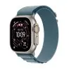 Watch Ultra 3 Cell 49mm Titane naturel Bracelet Loop Alpine bleu clair M — prix de gros B2B