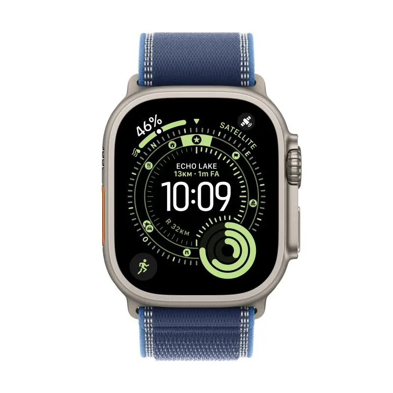 Watch Ultra 3 Cell 49mm Titane naturel Bracelet bleu brillante M/L — prix de gros B2B