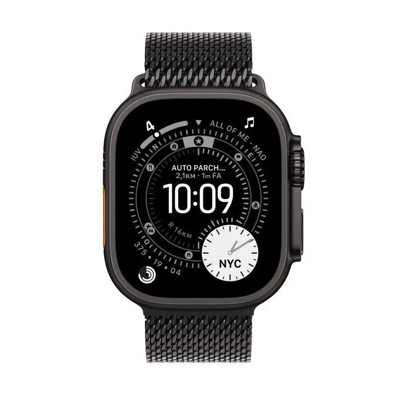 Watch Ultra 3 Cell 49mm Titane noir Bracelet Milanais Noir S — prix de gros B2B
