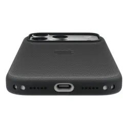 Étui MagSafe iPhone 17 Pro Tressé technique Noir — prix de gros B2B