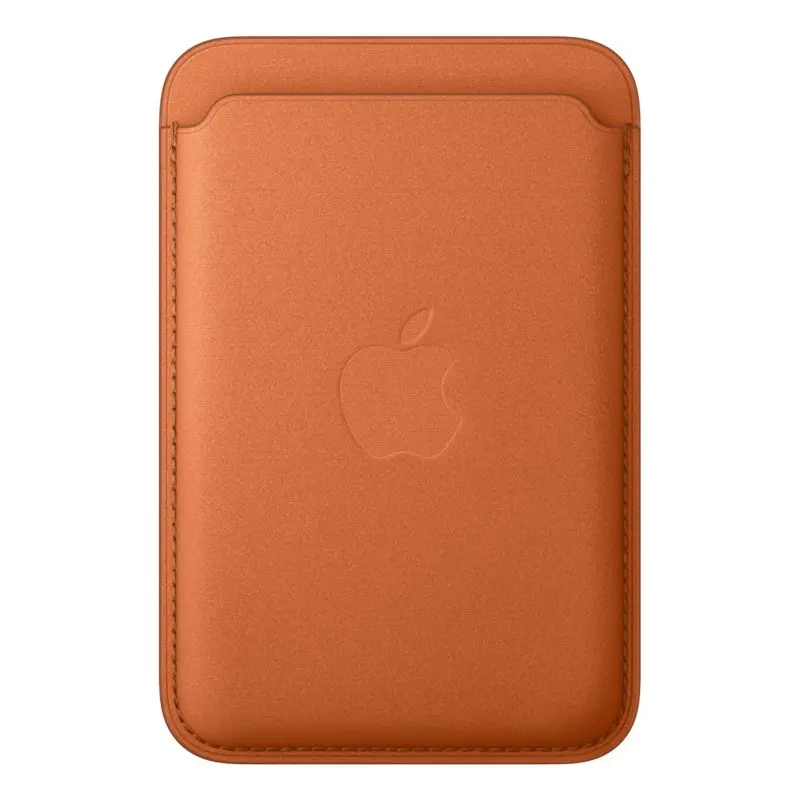 Cartera de tressé fin avec MagSafe pour el iPhone- Orange Zorro — prix de gros B2B