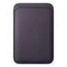 Cartera de tressé fin avec MagSafe pour el iPhone- Violet Minuit Apple en gros B2B 📦