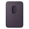 Cartera de tressé fin avec MagSafe pour el iPhone- Violet Minuit Apple en gros B2B 📦