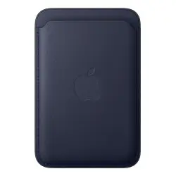 Cartera de tressé fin avec MagSafe pour el iPhone Bleu marine — prix de gros B2B