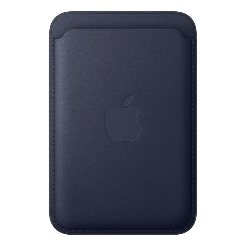 Cartera de tressé fin avec MagSafe pour el iPhone Bleu marine — prix de gros B2B