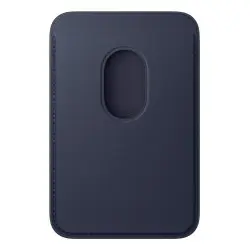 Cartera de tressé fin avec MagSafe pour el iPhone Bleu marine — prix de gros B2B