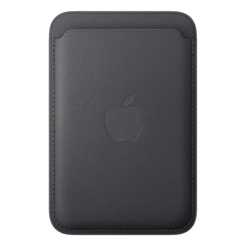 Cartera de tressé fin avec MagSafe pour el iPhone Noir — prix de gros B2B