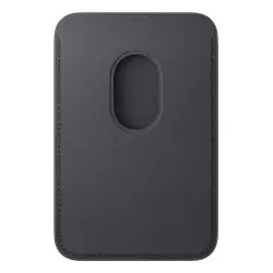 Cartera de tressé fin avec MagSafe pour el iPhone Noir — prix de gros B2B