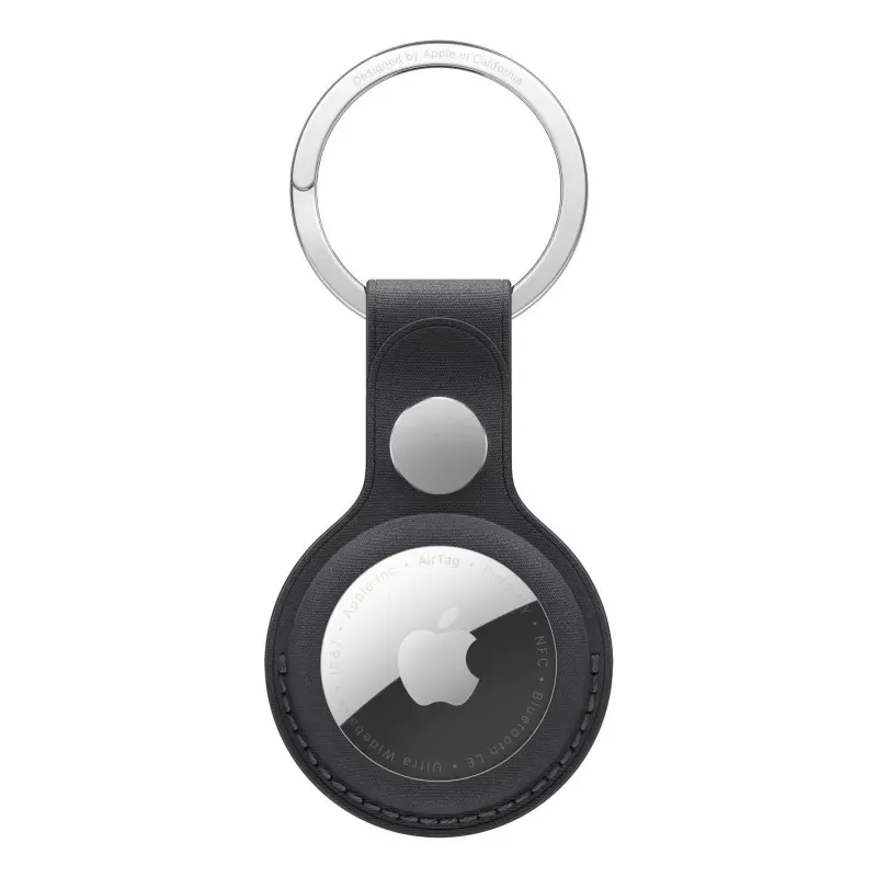 Porte-clés tressé fin AirTag Noir Apple en gros B2B 📦