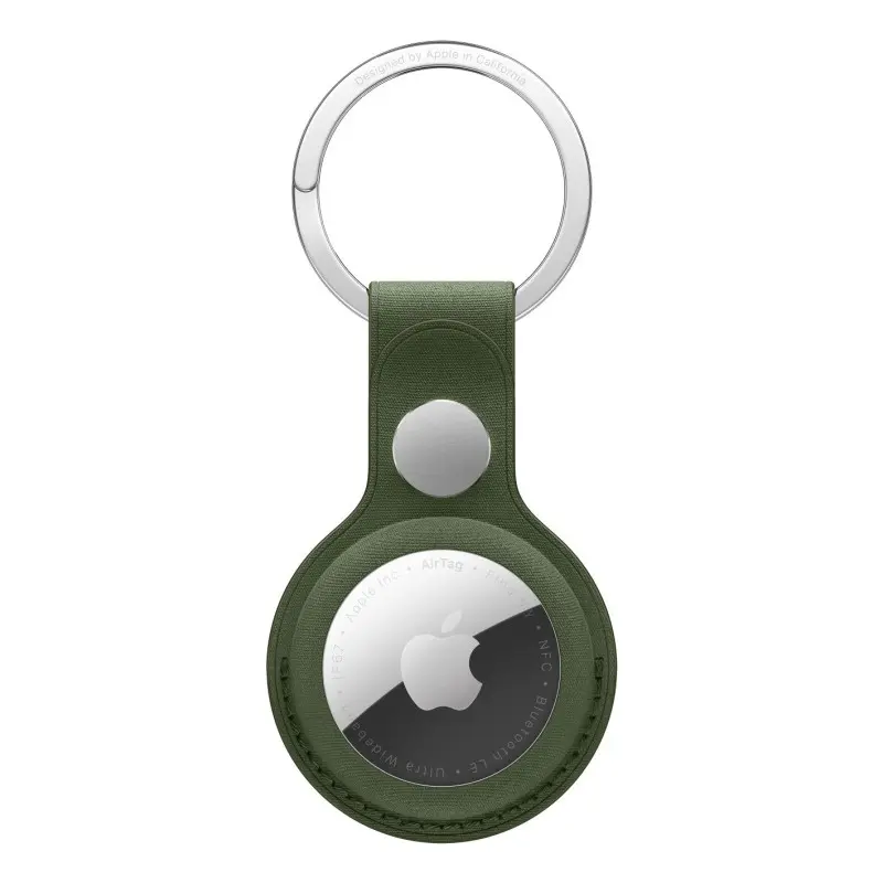 Porte-clés tressé fin AirTag Mousse Apple en gros B2B 📦