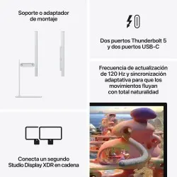 Studio Display XDR avec vidrio nanotexturizado et adaptateur de montaje VESA Apple en gros B2B 📦