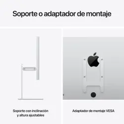 Studio Display XDR avec vidrio nanotexturizado et adaptateur de montaje VESA Apple en gros B2B 📦