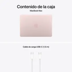 MacBook Neo A18 Pro 8GB 256GB Rose nube Apple en gros B2B 📦