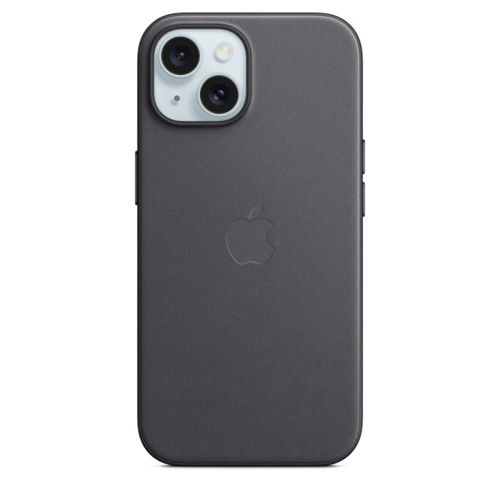 Étui tejido fin iPhone 15 noir — prix de gros B2B