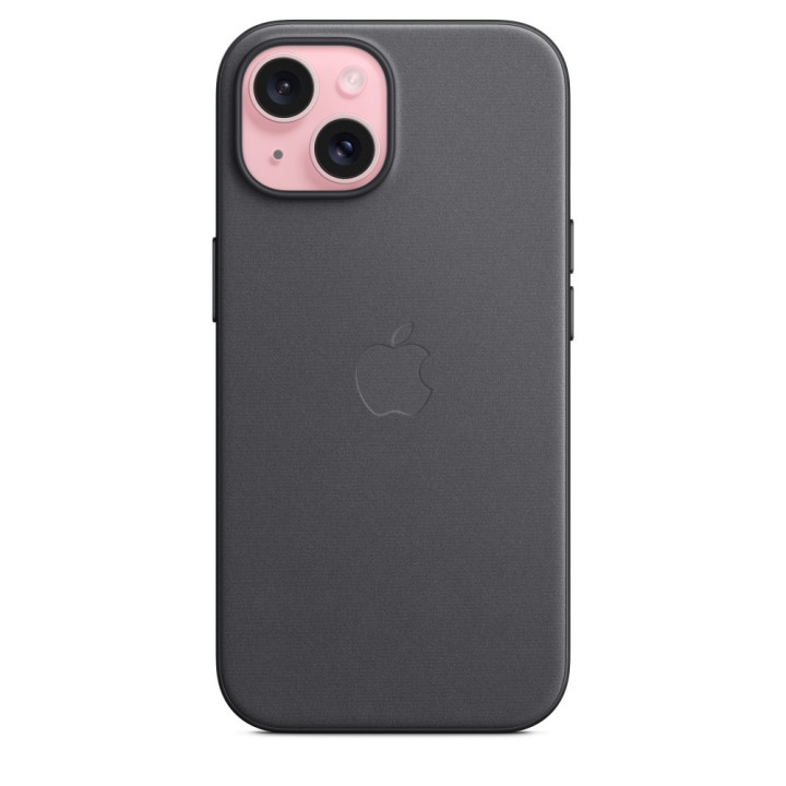 Étui tejido fin iPhone 15 noir — prix de gros B2B