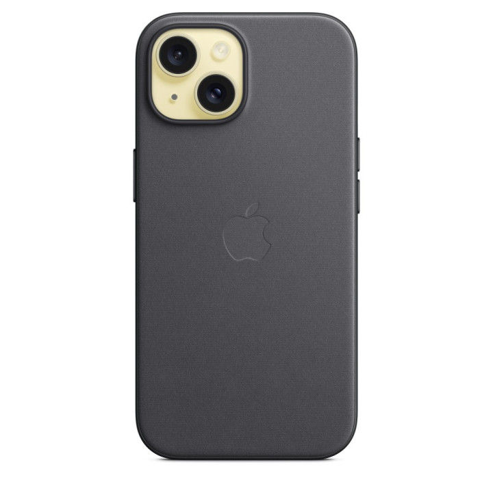 Étui tejido fin iPhone 15 noir — prix de gros B2B