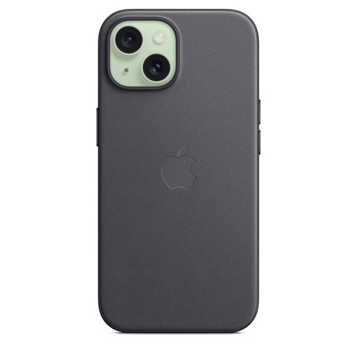 Étui tejido fin iPhone 15 noir — prix de gros B2B