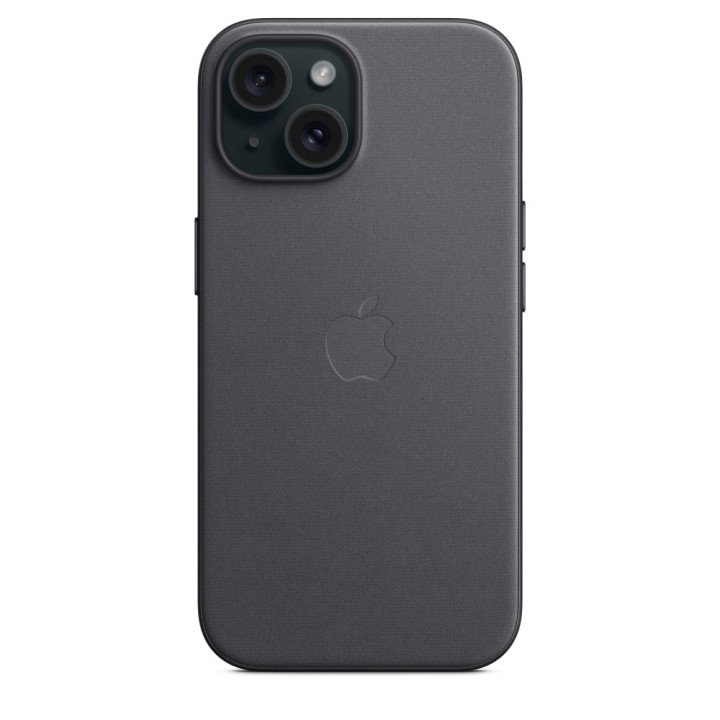 Étui tejido fin iPhone 15 noir — prix de gros B2B