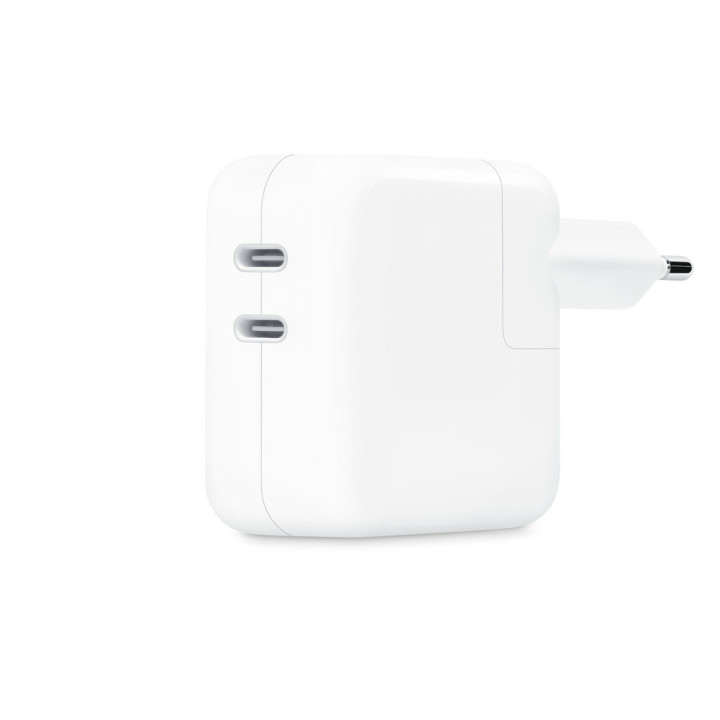 Adaptateur de corriente avec dos puertos USB‑C de 35 W — prix de gros B2B