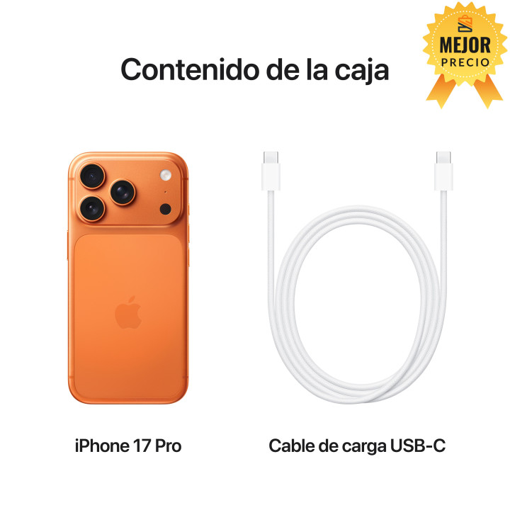 iPhone 17 Pro 1TB Orange cósmico Apple en gros B2B 📦