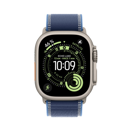 Watch Ultra 3 Cell 49mm Titane naturel Bracelet bleu brillante M/L — prix de gros B2B