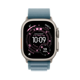 Watch Ultra 3 Cell 49mm Titane naturel Bracelet Loop Alpine bleu clair L — prix de gros B2B