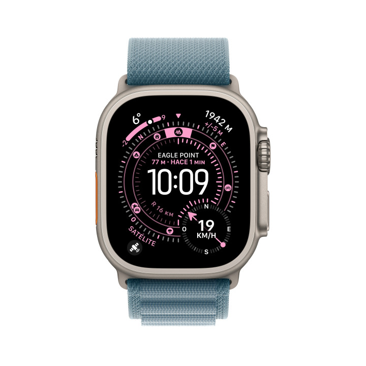 Watch Ultra 3 Cell 49mm Titane naturel Bracelet Loop Alpine bleu clair L — prix de gros B2B