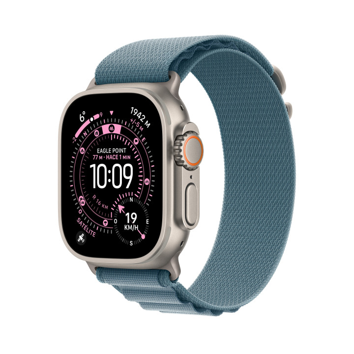 Watch Ultra 3 Cell 49mm Titane naturel Bracelet Loop Alpine bleu clair S — prix de gros B2B