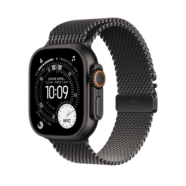 Watch Ultra 3 Cell 49mm Titane noir Bracelet Milanais Noir S — prix de gros B2B
