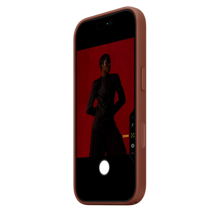 Étui MagSafe iPhone 17 Pro Max Tressé technique Siena — prix de gros B2B