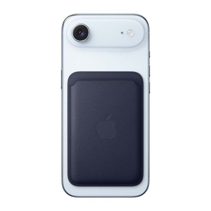 Cartera de tressé fin avec MagSafe pour el iPhone Bleu marine — prix de gros B2B