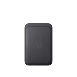 Cartera de tressé fin avec MagSafe pour el iPhone Noir — prix de gros B2B