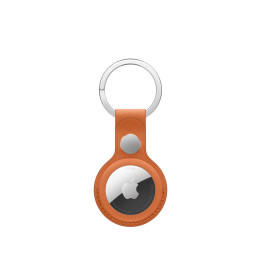 Porte-clés tressé fin AirTag Orange zorro Apple en gros B2B 📦