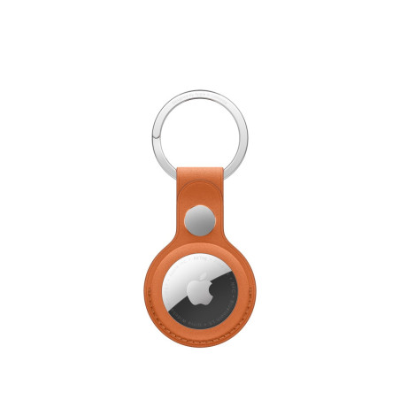 Porte-clés tressé fin AirTag Orange zorro Apple en gros B2B 📦