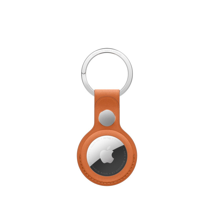 Porte-clés tressé fin AirTag Orange zorro Apple en gros B2B 📦