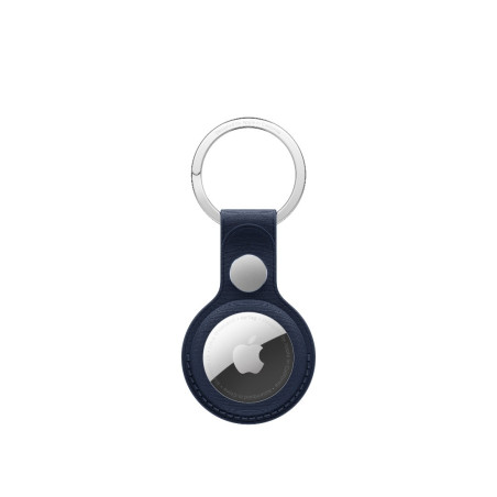 Porte-clés tressé fin AirTag Bleu marine Apple en gros B2B 📦