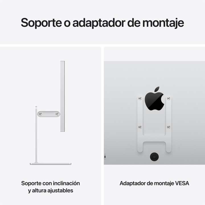 Studio Display XDR avec vidrio nanotexturizado et adaptateur de montaje VESA Apple en gros B2B 📦
