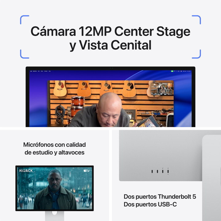 Studio Display XDR avec vidrio nanotexturizado et adaptateur de montaje VESA Apple en gros B2B 📦