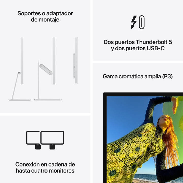 Studio Display avec vidrio estándar et soporte ajustable en inclinación Apple en gros B2B 📦