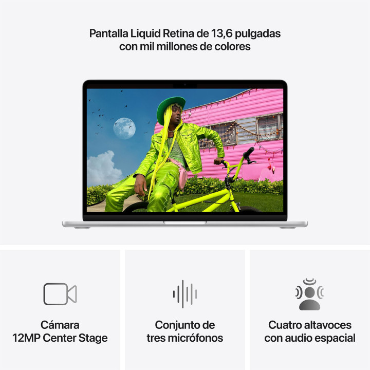 MacBook Air 13 M5 24GB 1TB Argent Apple en gros B2B 📦