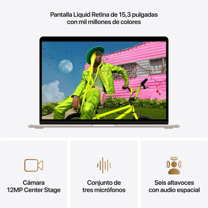 MacBook Air 15 M5 16GB 1TB Lumière stellaire Apple en gros B2B 📦