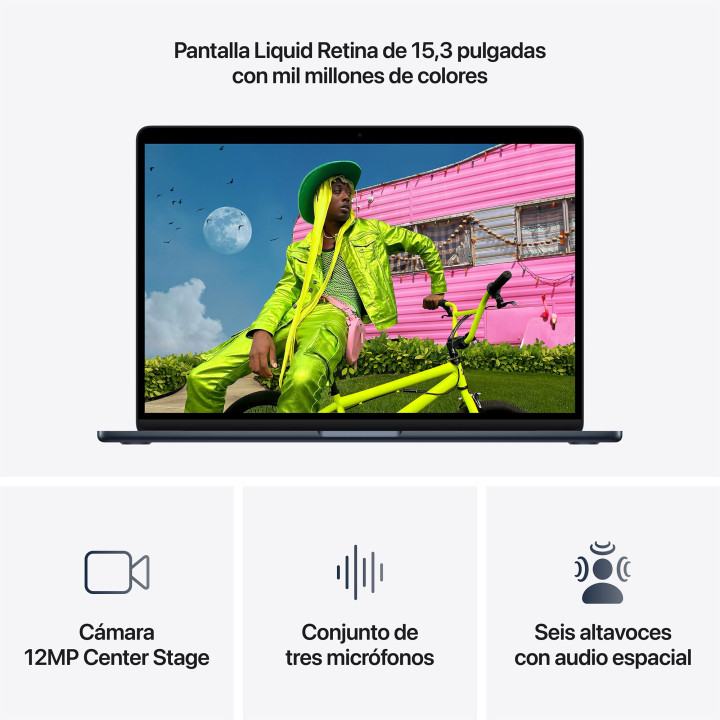 MacBook Air 15 M5 16GB 512GB Minuit Apple en gros B2B 📦