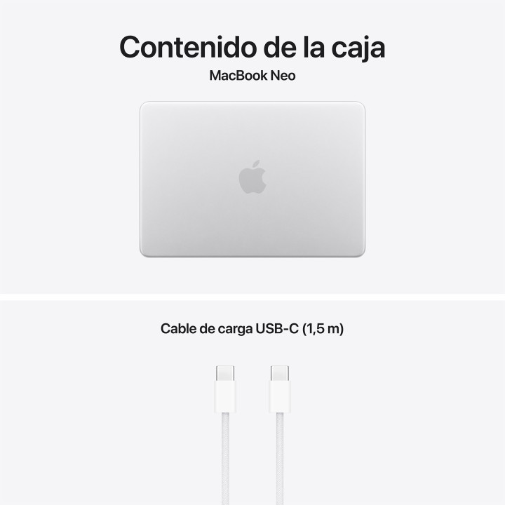 MacBook Neo A18 Pro 8GB 512GB Touch ID Argent Apple en gros B2B 📦