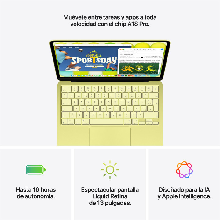 MacBook Neo A18 Pro 8GB 256GB Indigo Apple en gros B2B 📦