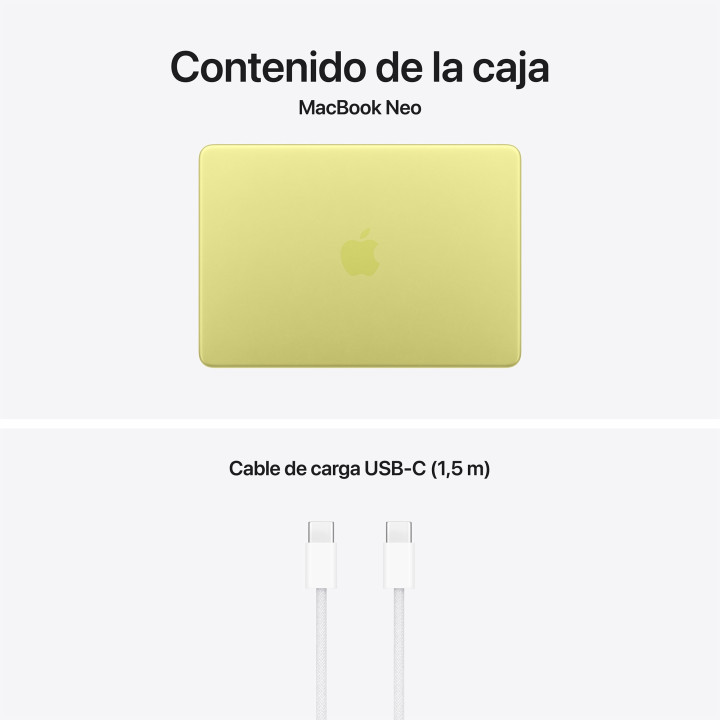 MacBook Neo A18 Pro 8GB 256GB Cítrico Apple en gros B2B 📦